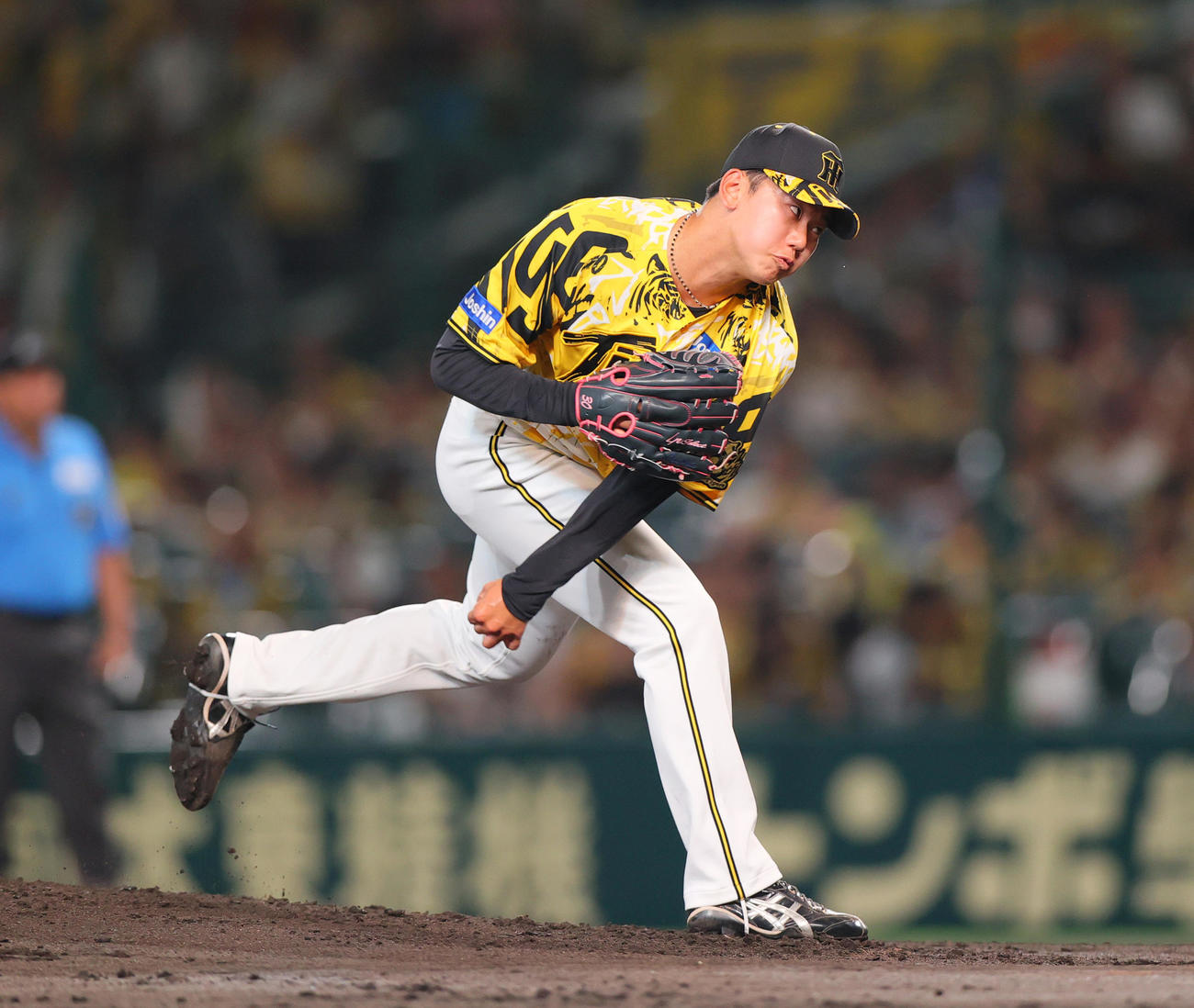 阪神門別啓人（2025年7月11日撮影）