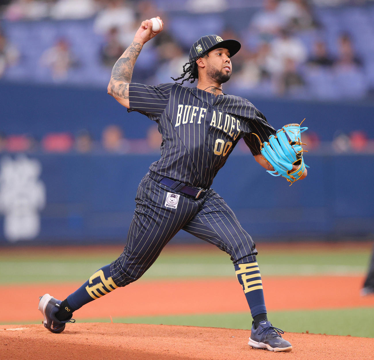 オリックス対楽天　オリックス先発のエスピノーザ（撮影・上山淳一）