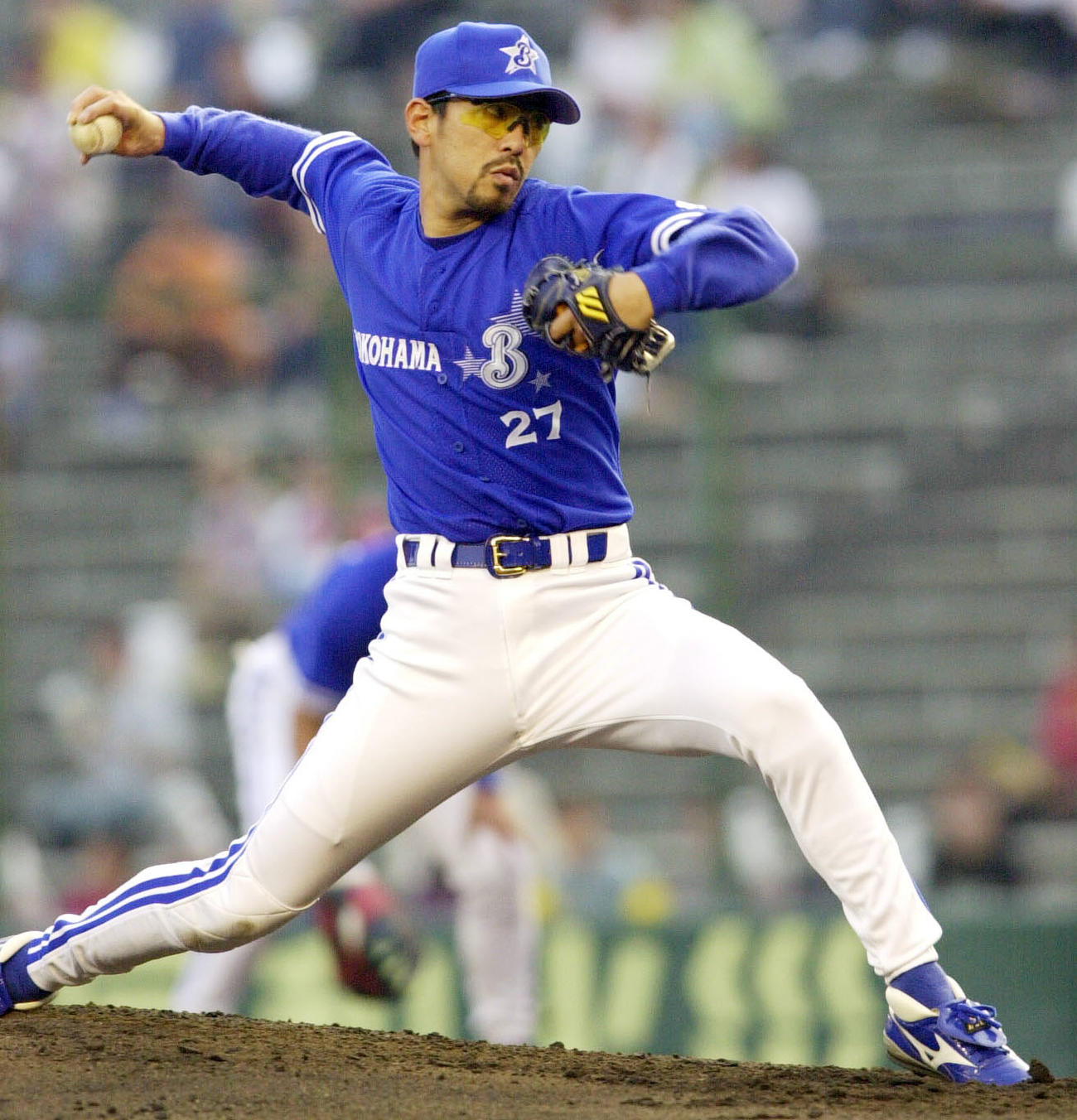 横浜時代の小宮山悟（00年6月撮影）