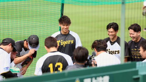 阪神】早川太貴が1軍合流 13日に支配下昇格で藤川監督「ロング
