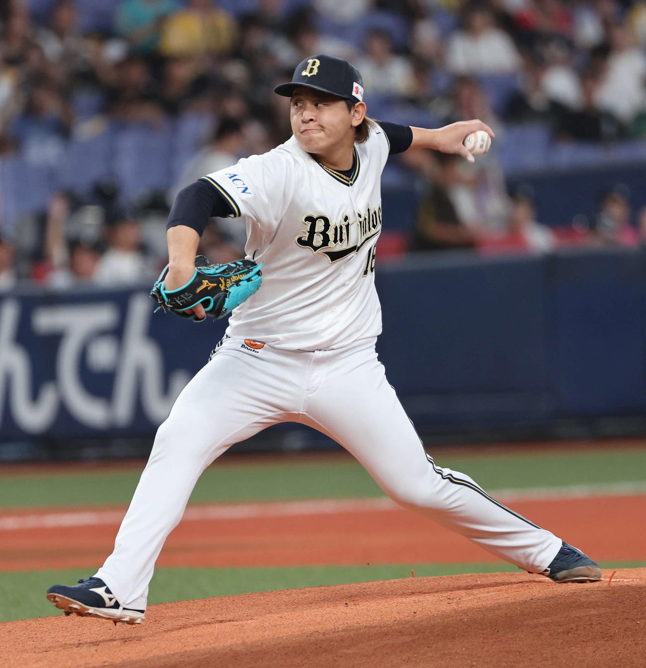 オリックス宮城大弥（2025年7月9日撮影）