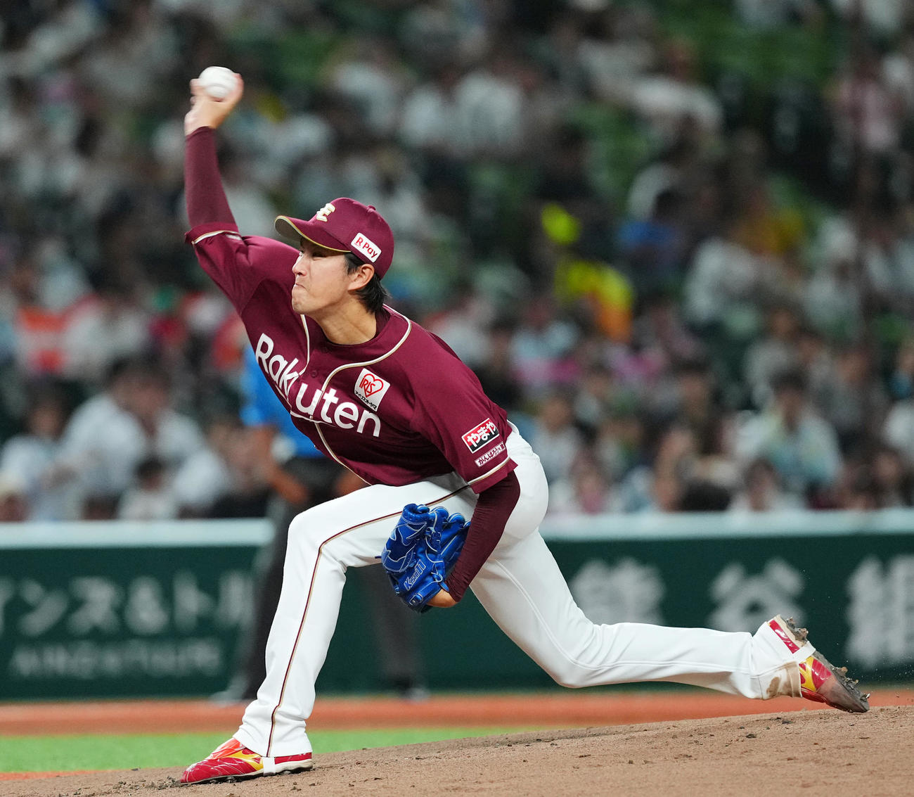 楽天岸孝之（2025年7月10日撮影）