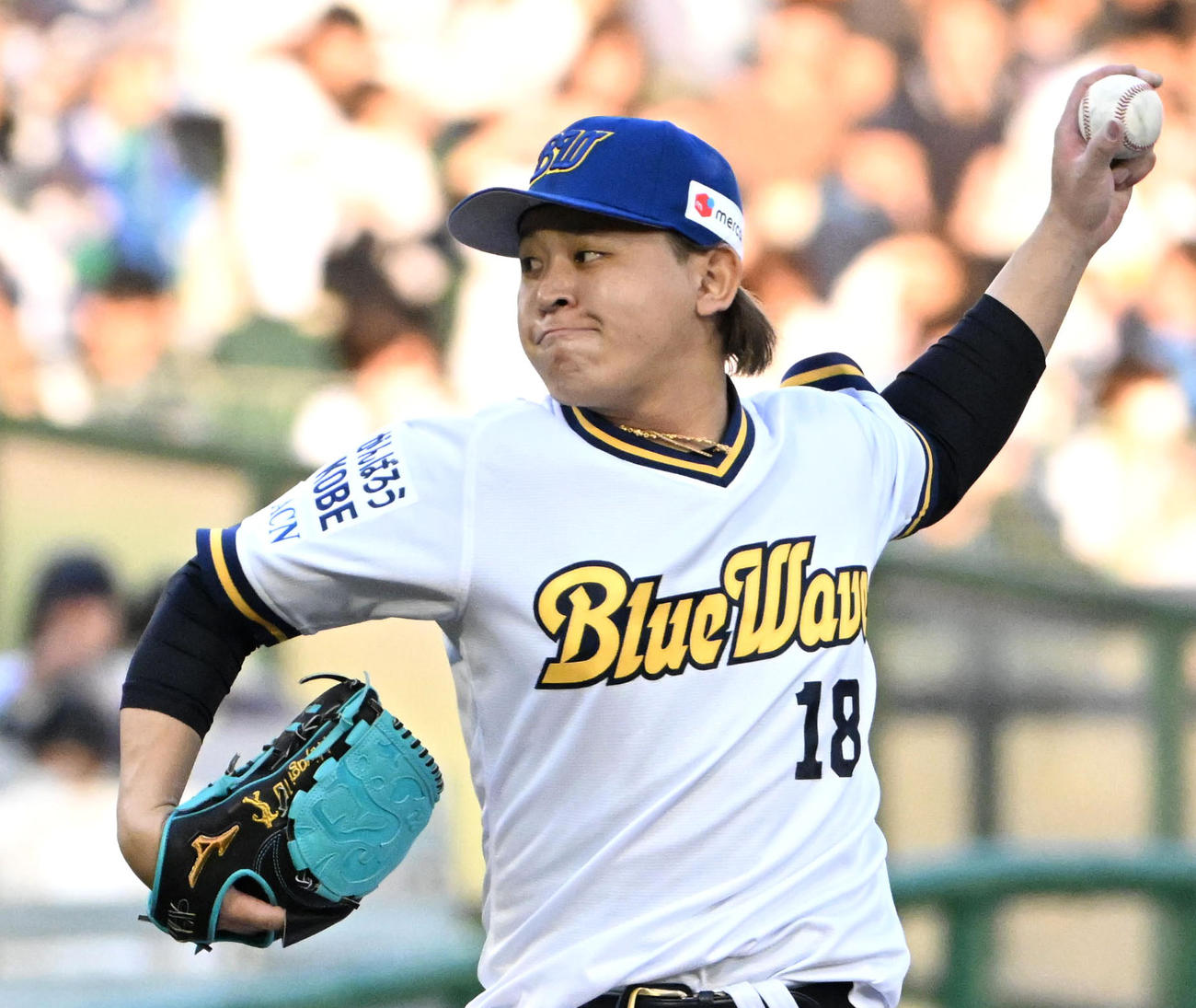 オリックス宮城大弥（2025年撮影）
