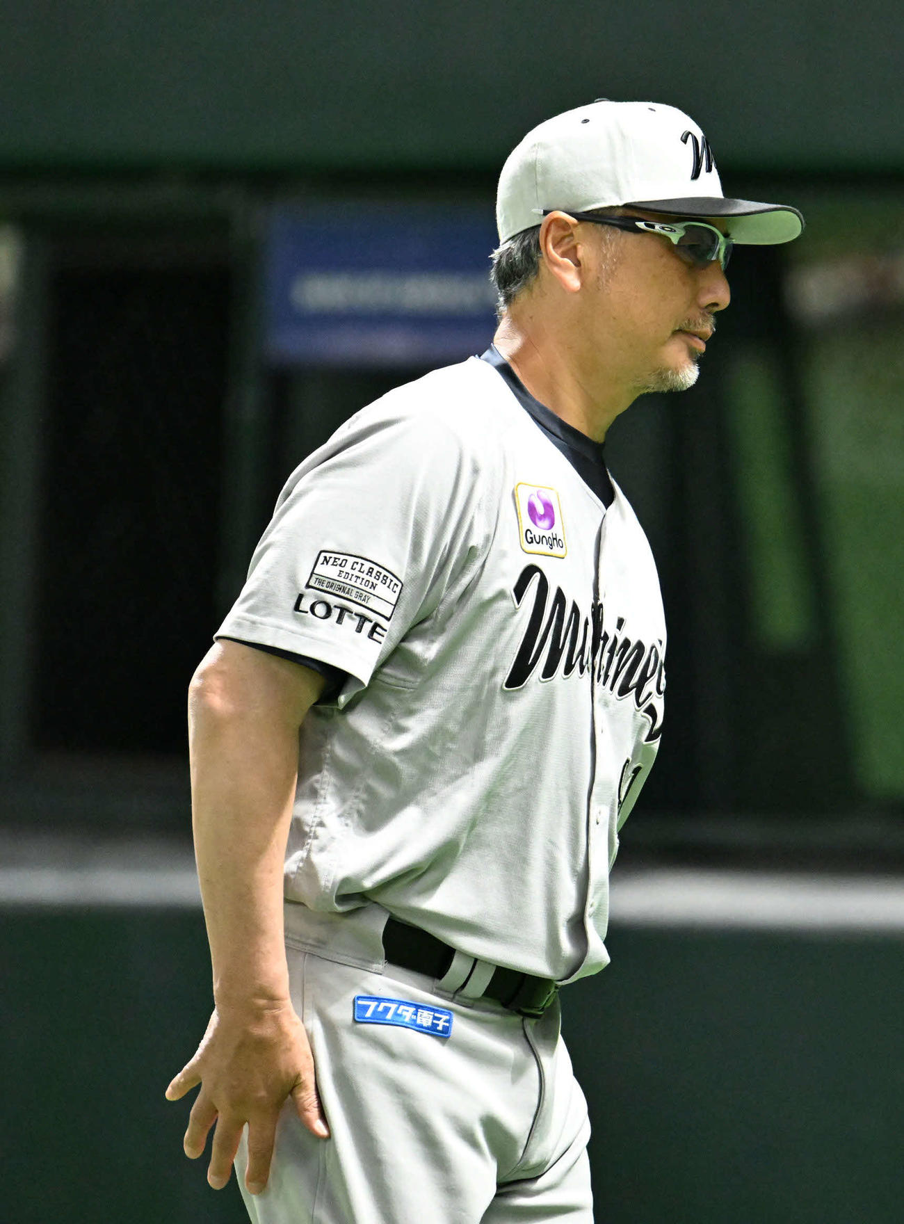 15日、ソフトバンク戦で敗れたロッテ吉井理人監督