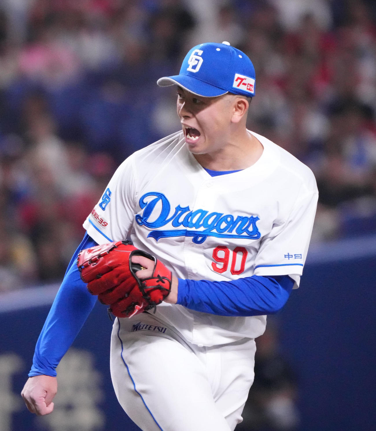 中日松山晋也（2025年6月撮影）