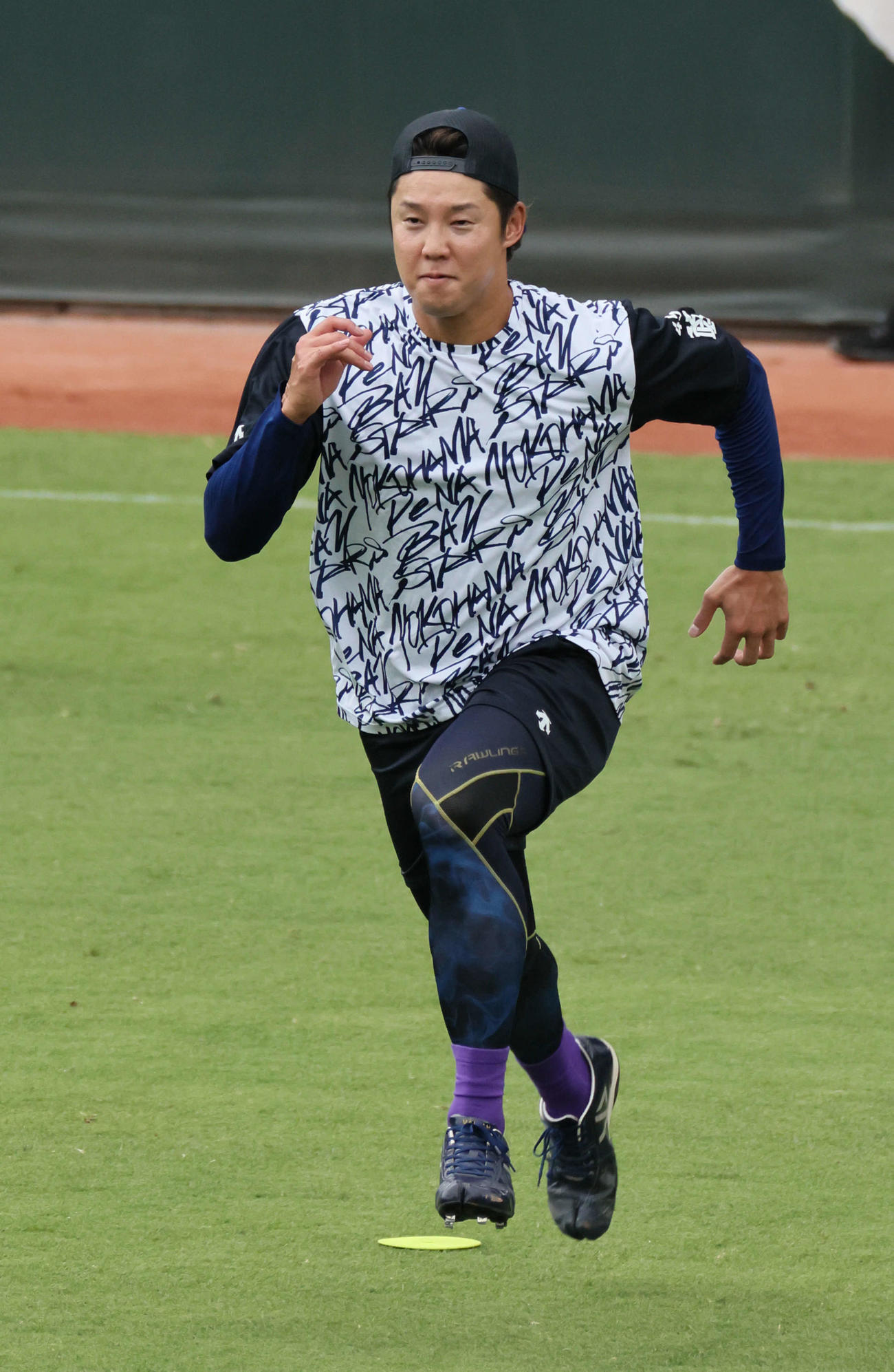 広島対DeNA 1軍に合流した森原（撮影・加藤孝規）