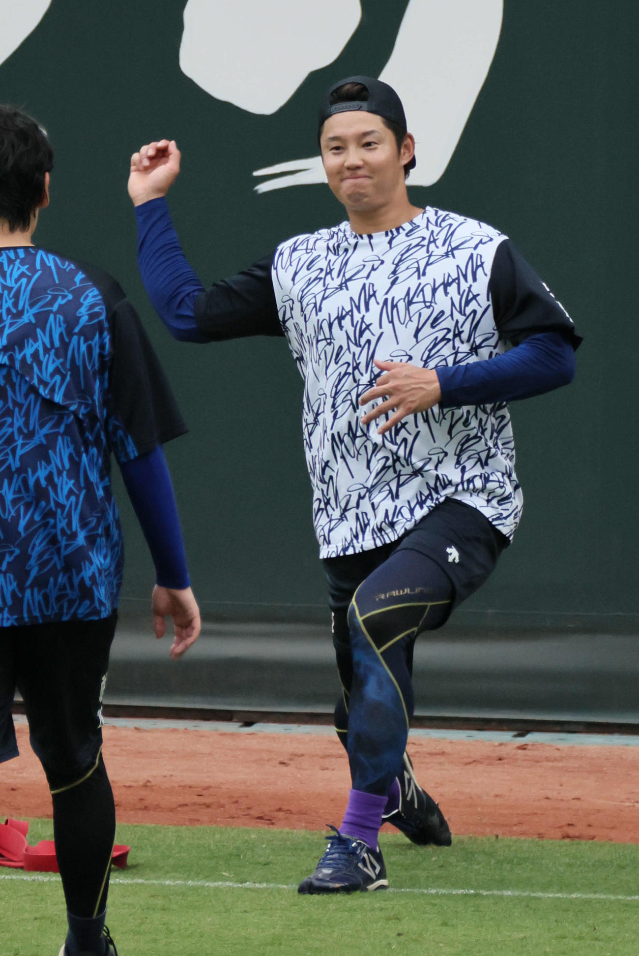 広島対DeNA 1軍に合流した森原（撮影・加藤孝規）