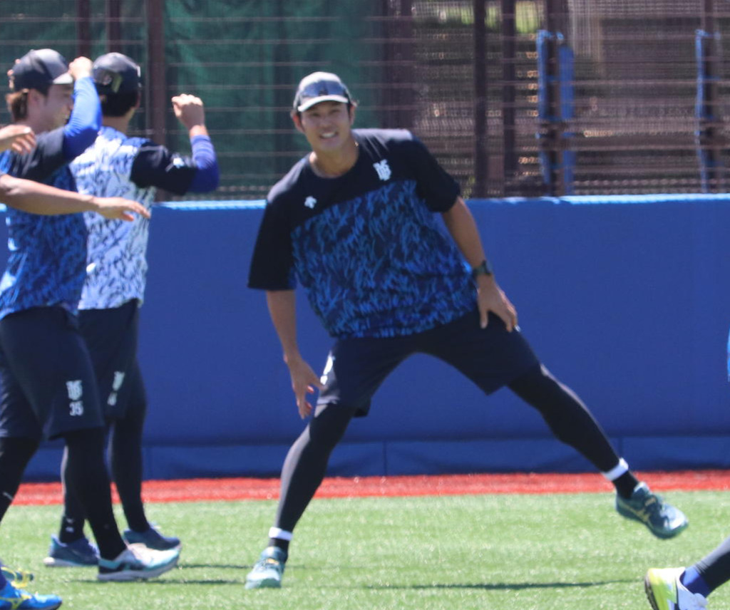 DeNAに新加入し、さっそく始動した藤浪