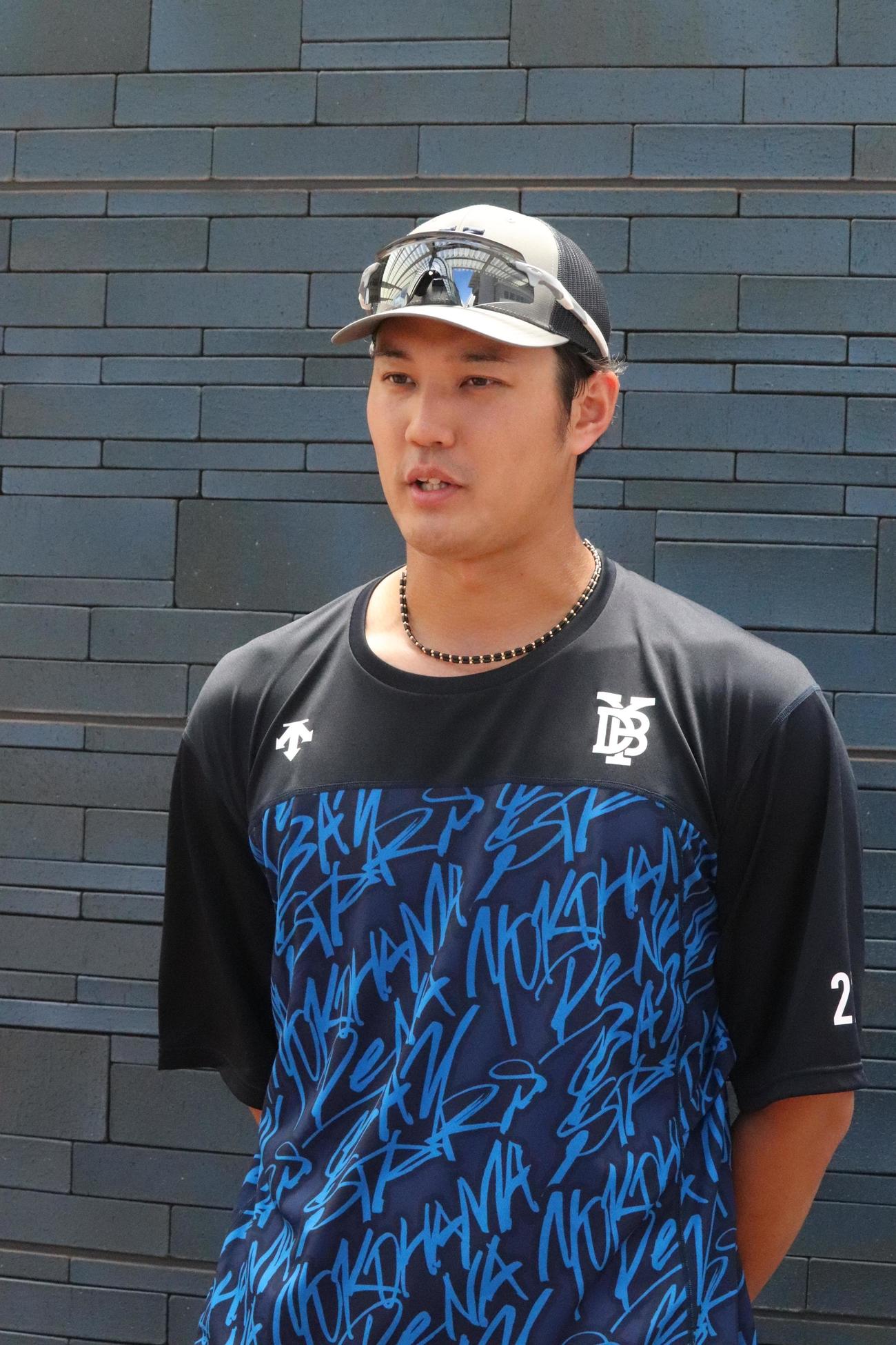 DeNAに新加入し、さっそく始動した藤浪