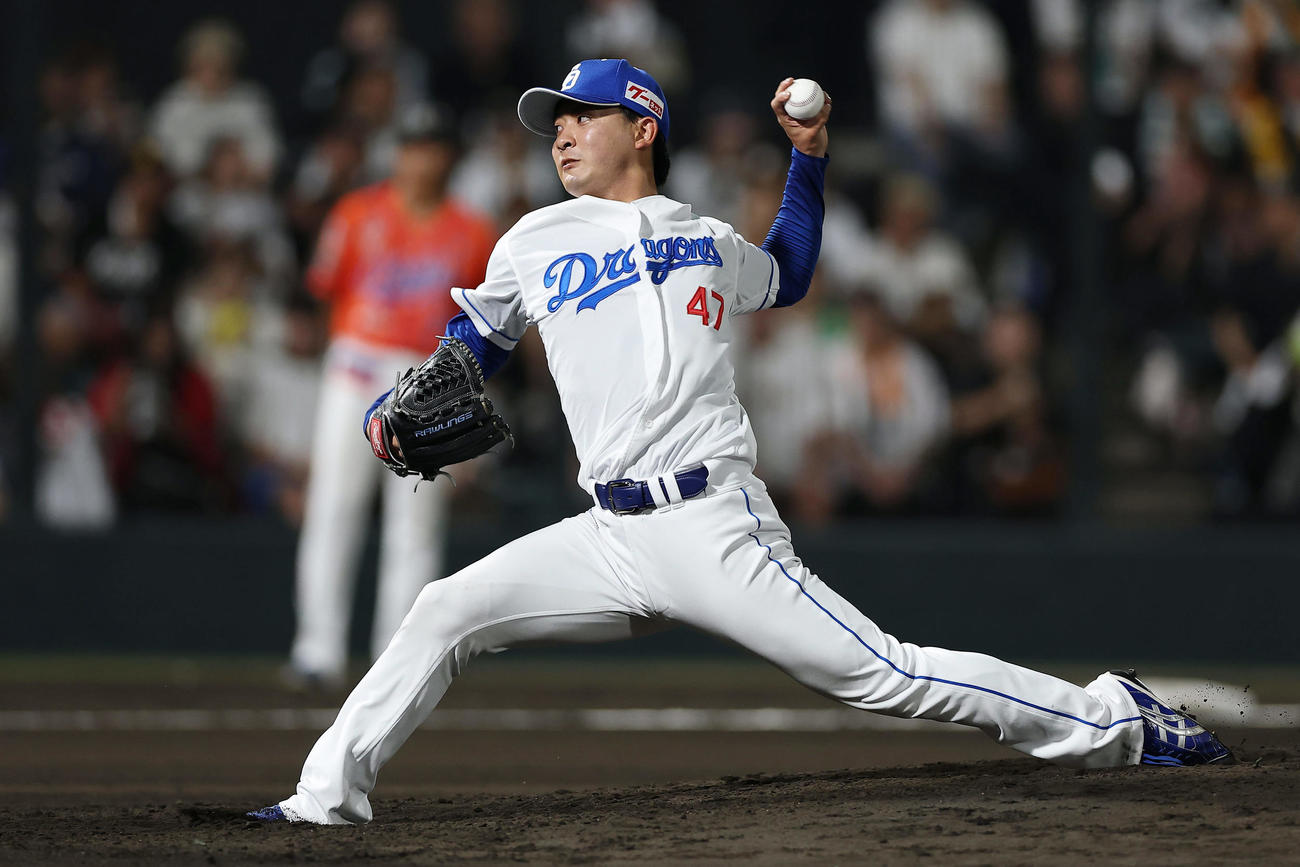 全ウ対全イ　全ウ6番手の吉田（撮影・前田充）