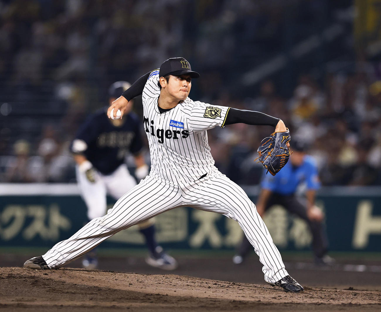 阪神岡留英貴（2025年6月7日撮影）