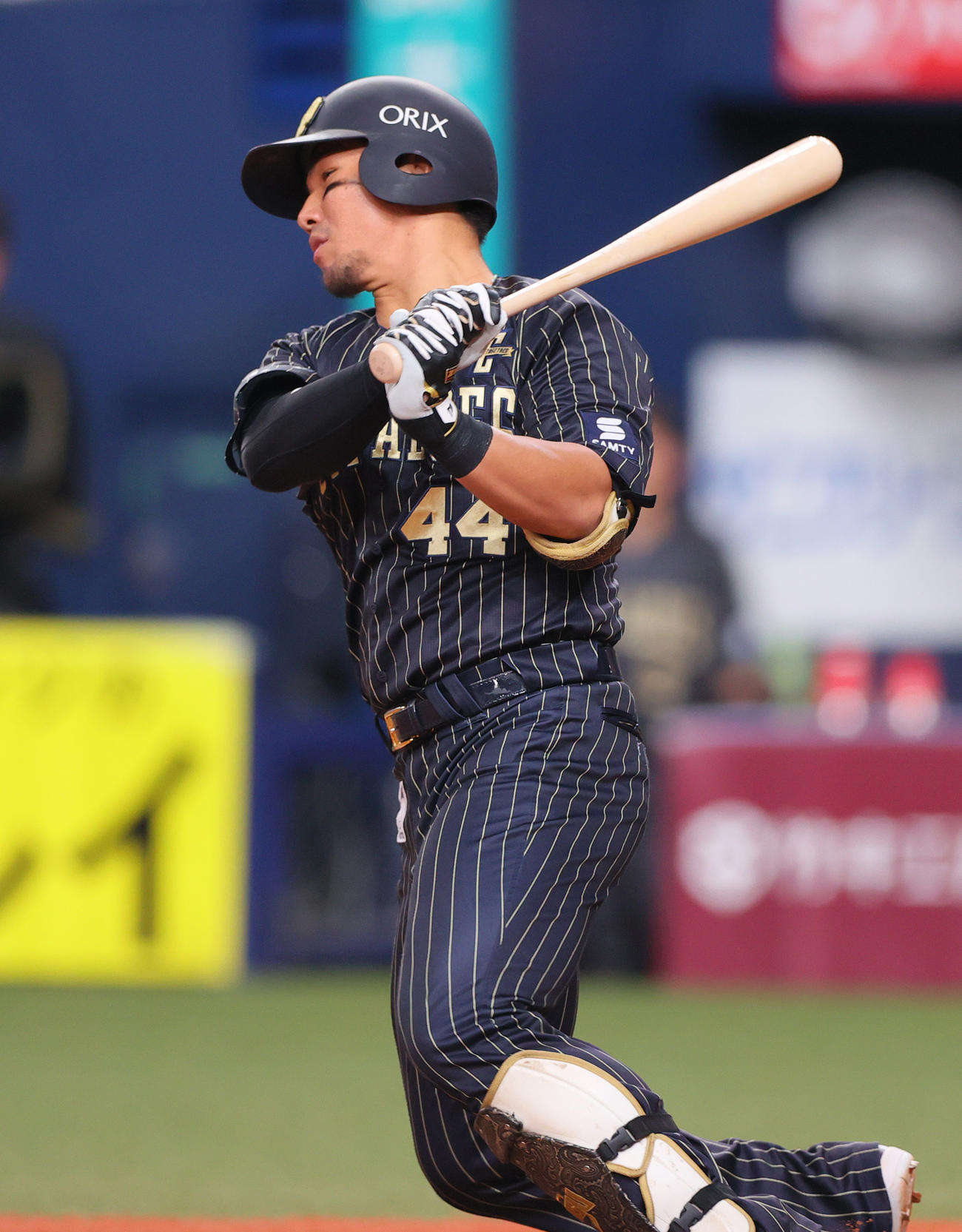 オリックス頓宮裕真（2025年7月8日撮影）