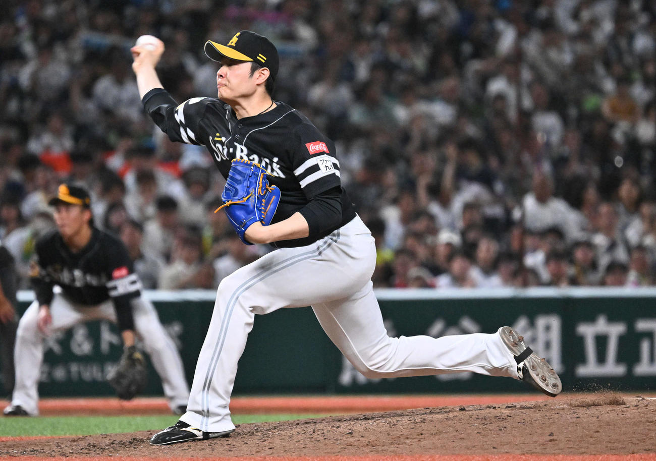 ソフトバンク】松本裕樹わずか3球で22ホールド目「前半戦最後。一番