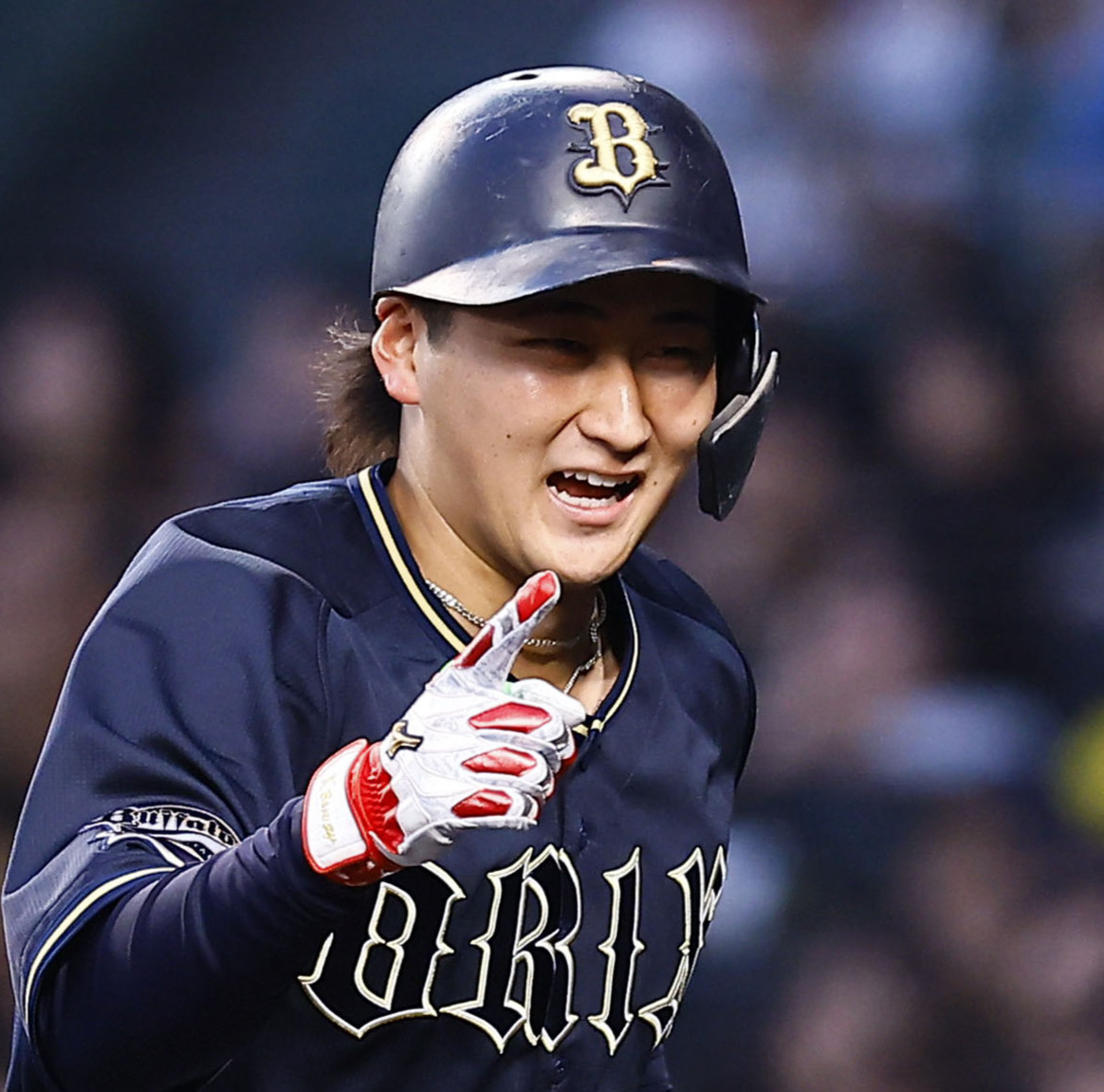 オリックス紅林弘太郎（2025年6月7日撮影）