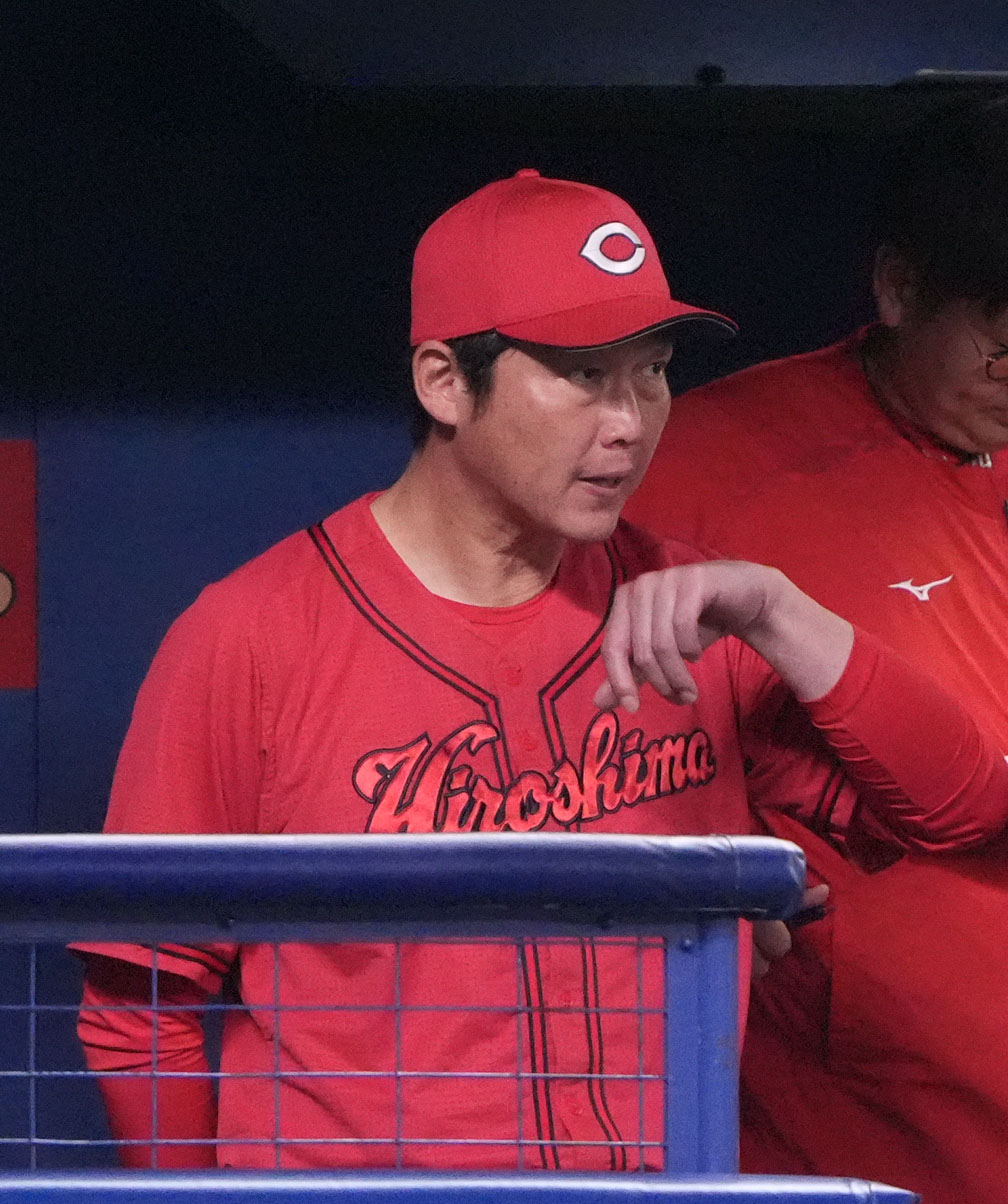 広島新井貴浩監督（2025年7月13日撮影）