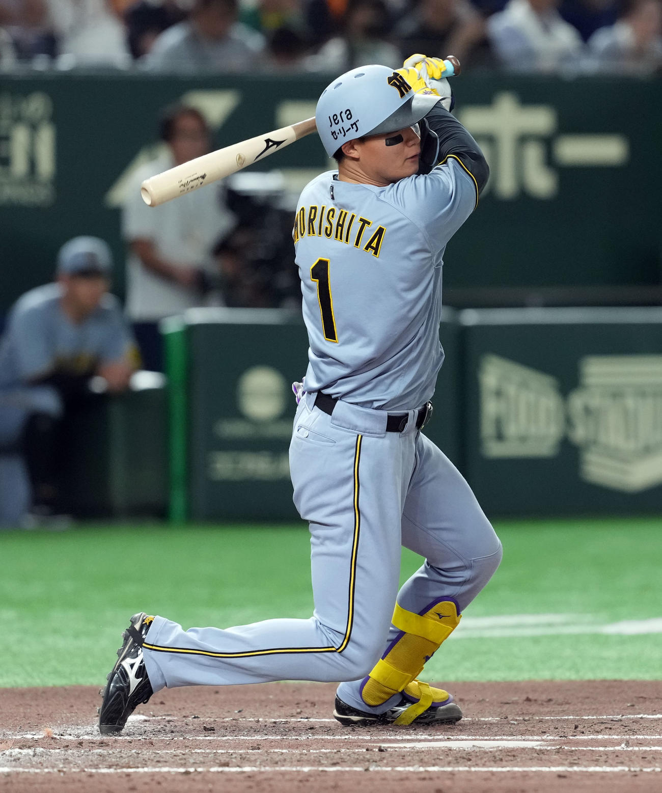 阪神森下翔太（2025年7月19日撮影）