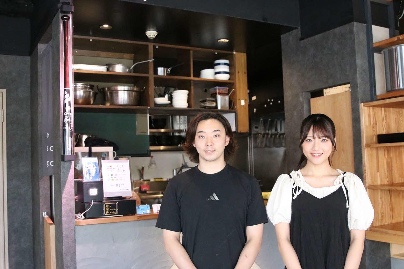 店長の玉川氏（左）と工藤