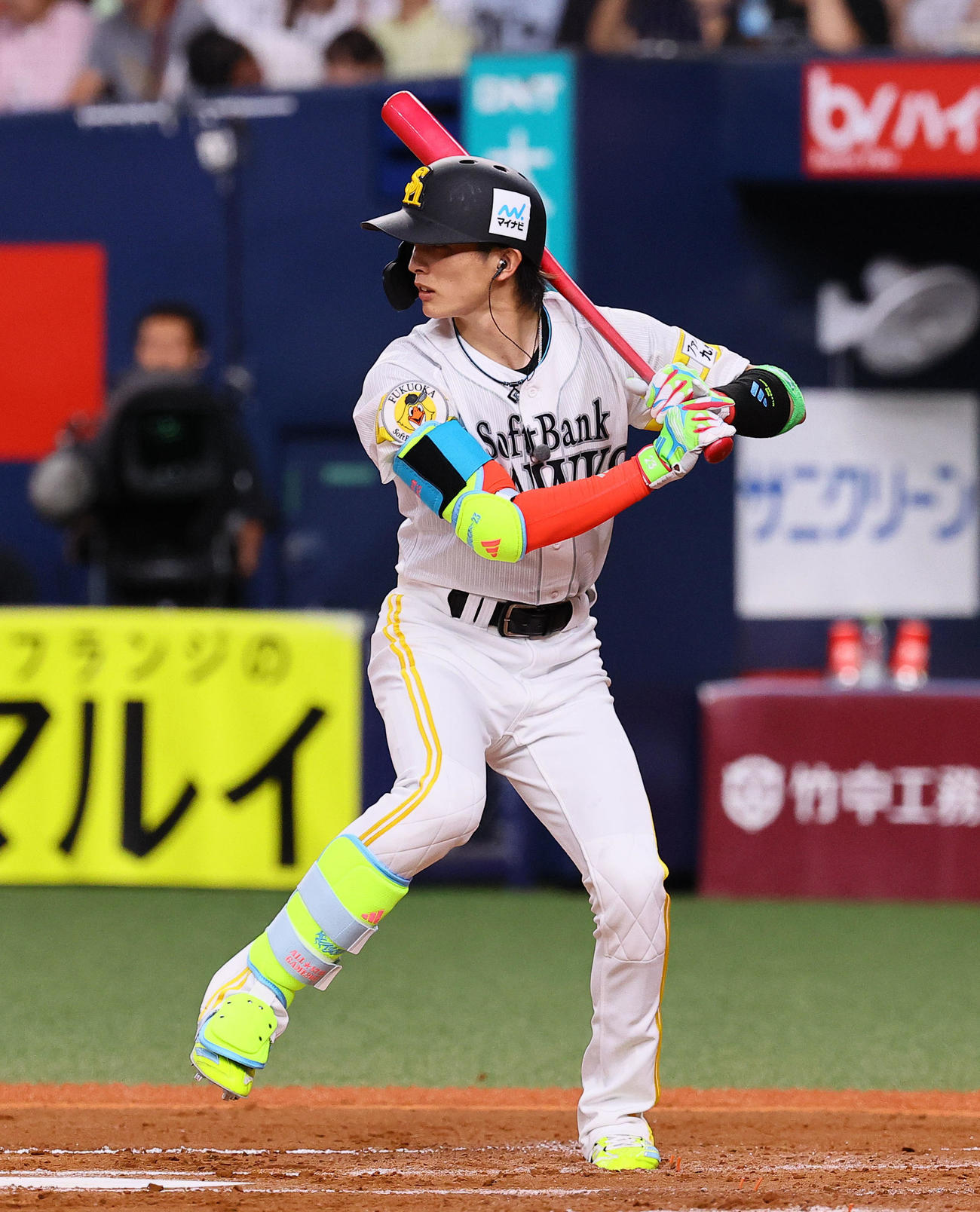 全パ対全セ　全パ周東のオールスター仕様（撮影・藤尾明華）