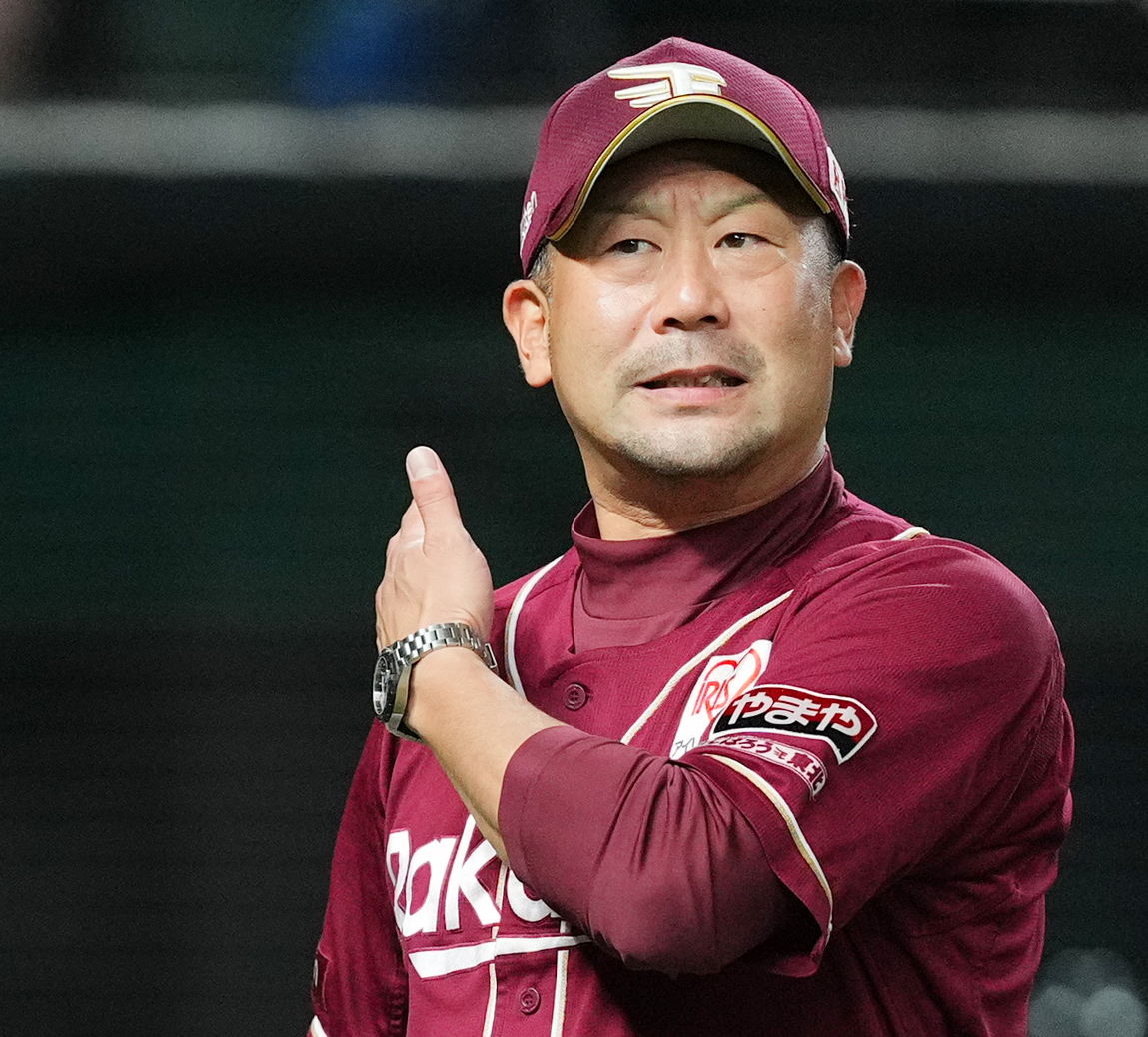 楽天三木監督（25年7月10日撮影）