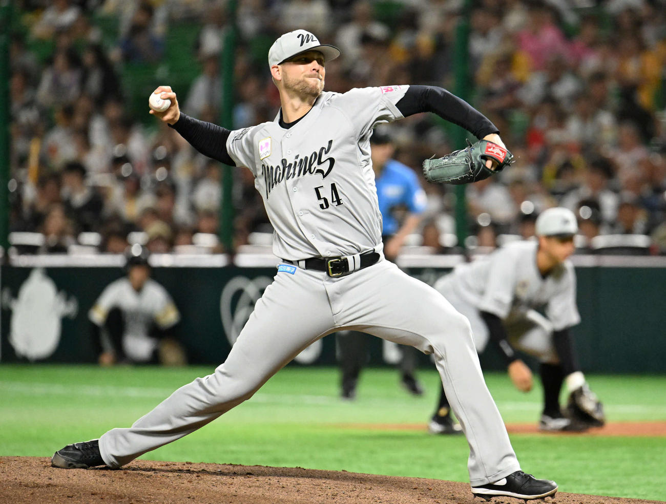 ロッテのオースティン・ボス（2025年7月15日撮影）