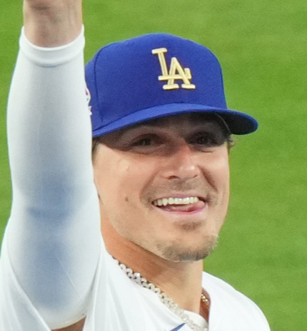 ドジャースのキケ・ヘルナンデス（2025年撮影）