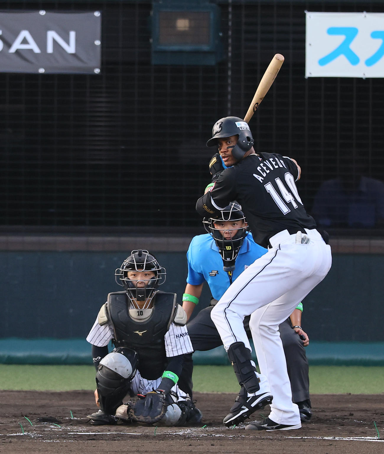 2025年7月20日、フレッシュオールスターに出場したロッテのスティベン・アセベド