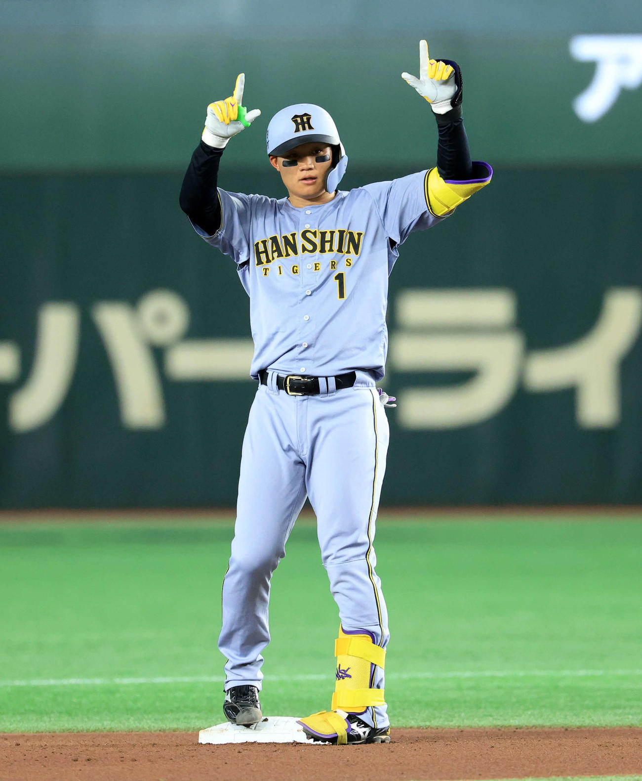 阪神森下翔太（2025年7月19日撮影）