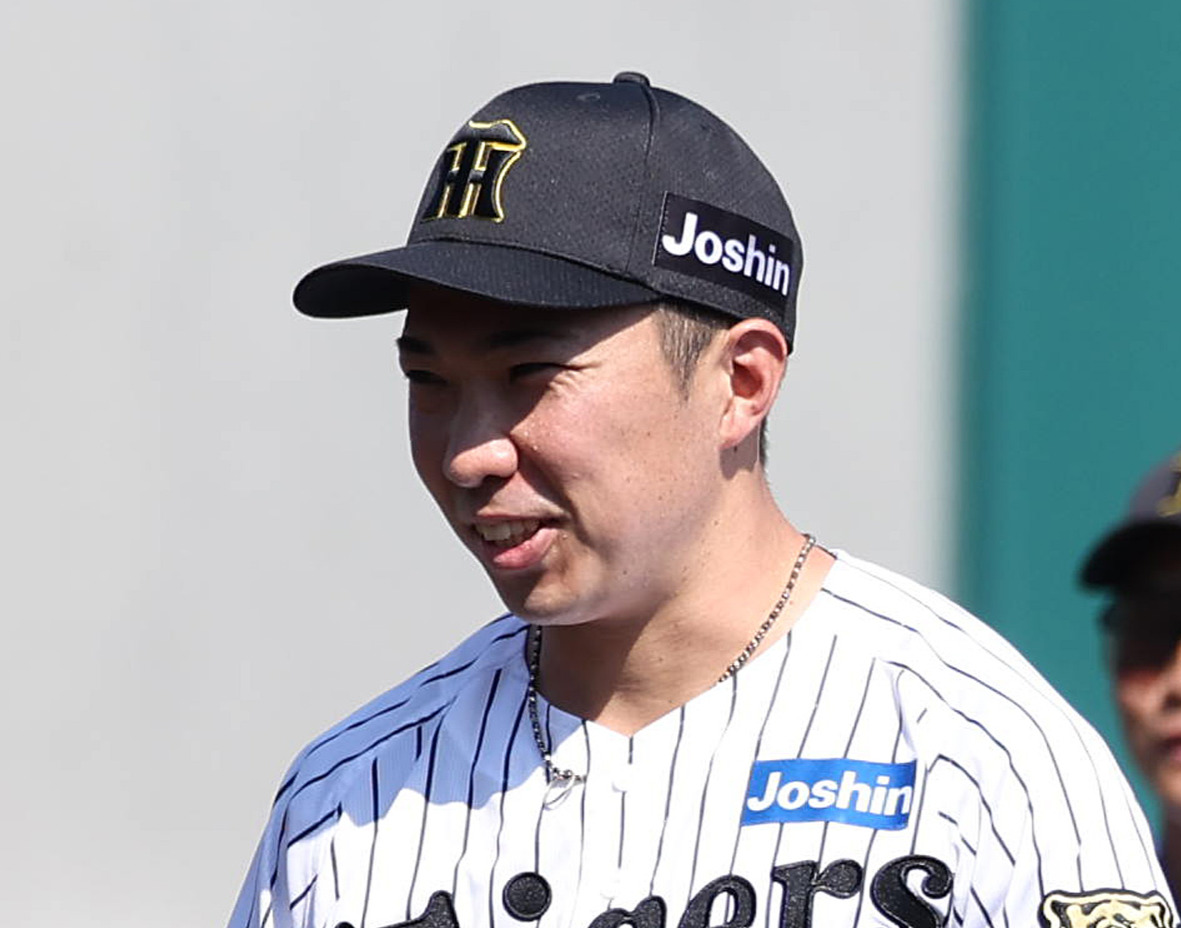 阪神石井大智（2025年6月撮影）
