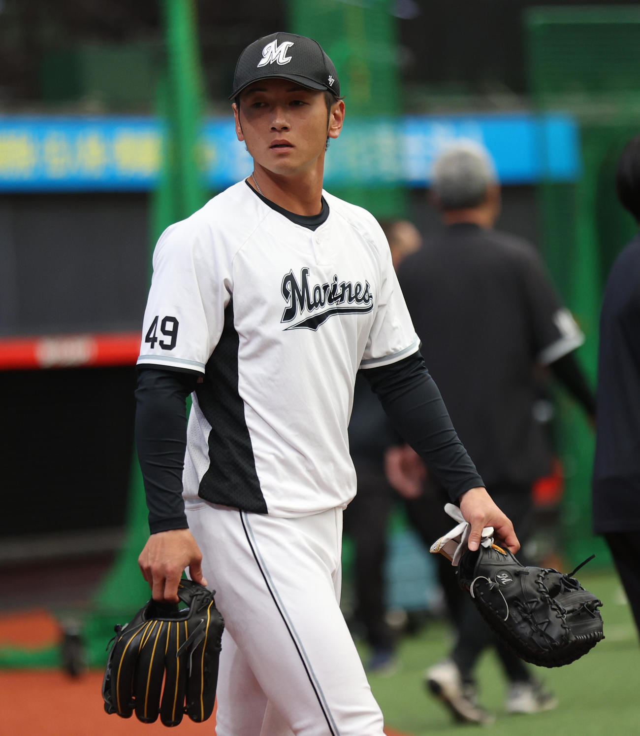 ロッテ立松由宇（2025年5月撮影）