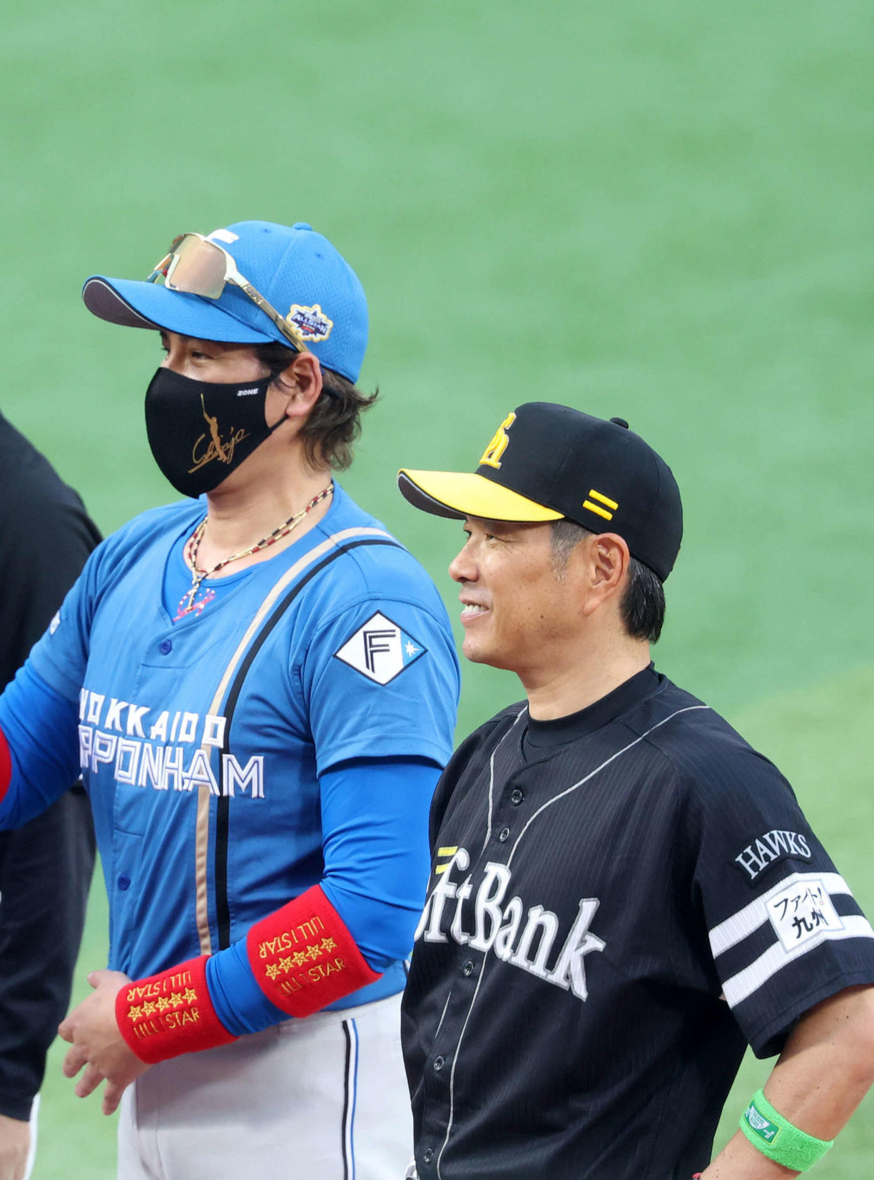 オールスターで指揮を執った全パ小久保監督と新庄コーチ