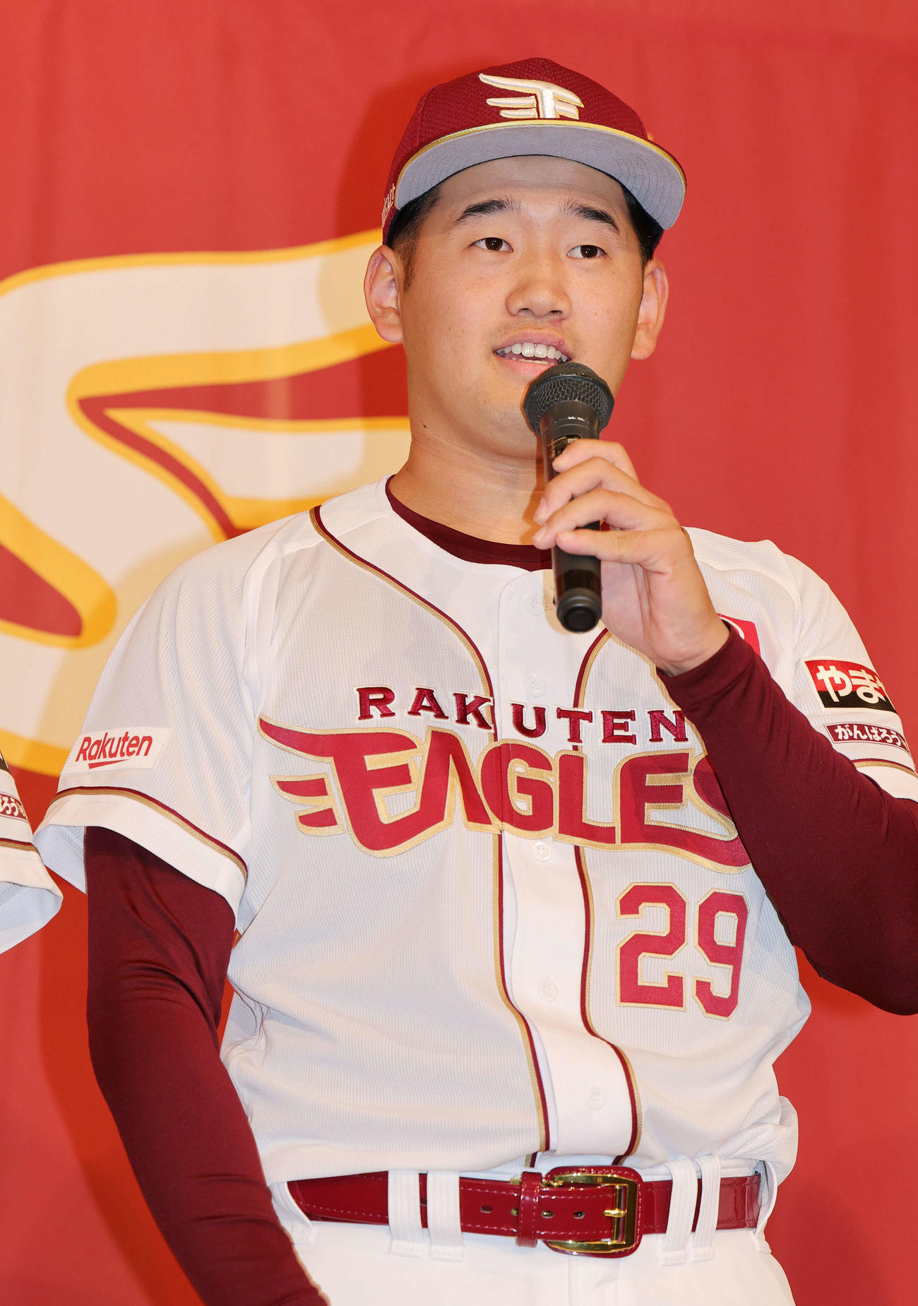 楽天徳山一翔（2024年12月7日撮影）