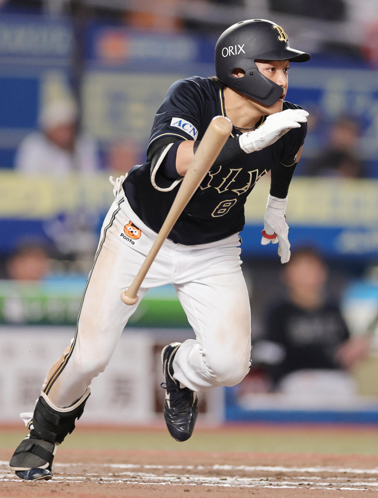 オリックス麦谷祐介（2025年5月28日撮影）
