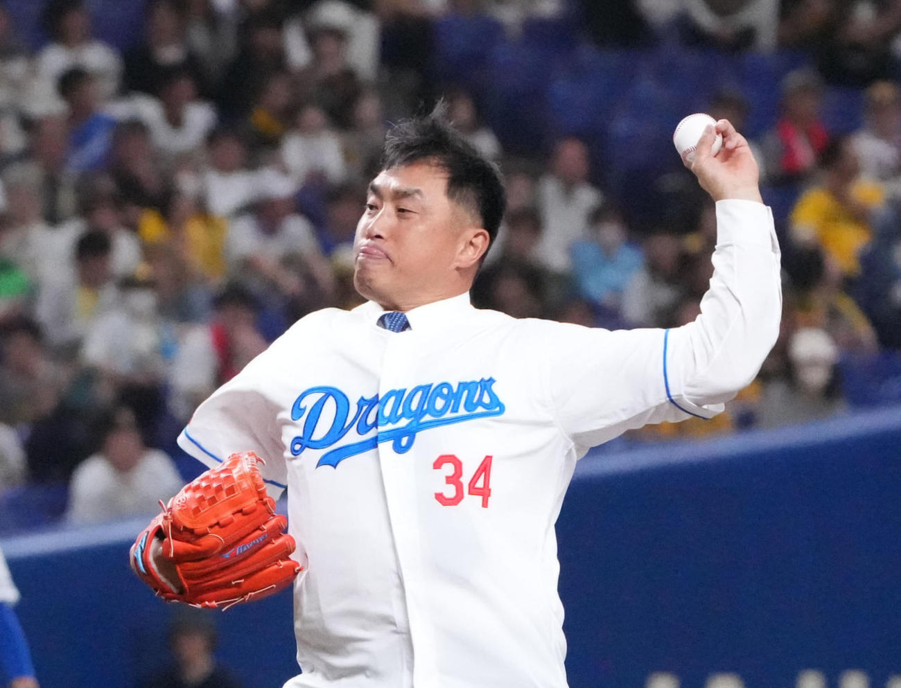 130キロ台の速球を武器に200勝を達成した山本昌氏（2024年撮影）