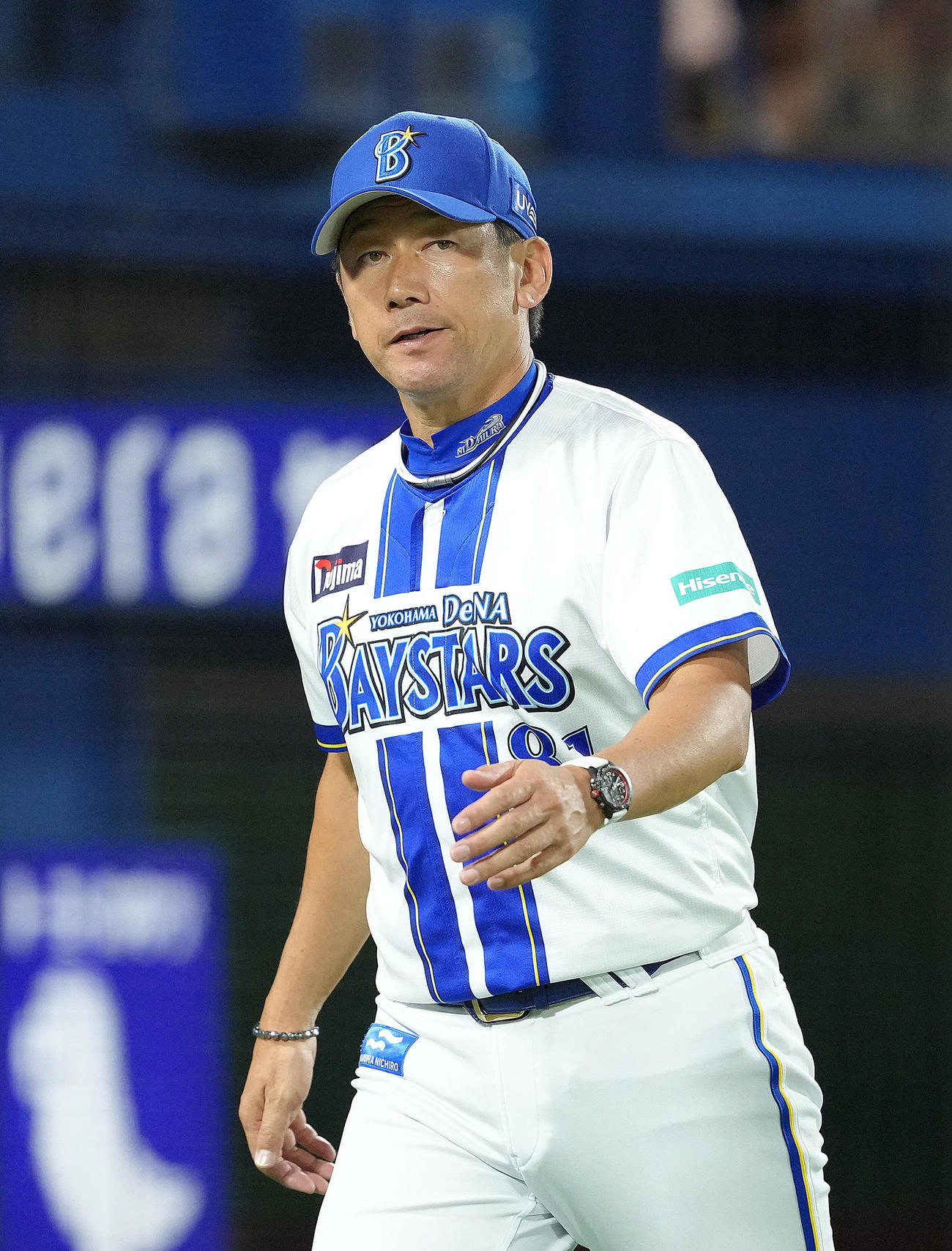 DeNA三浦監督（2025年7月12日撮影）