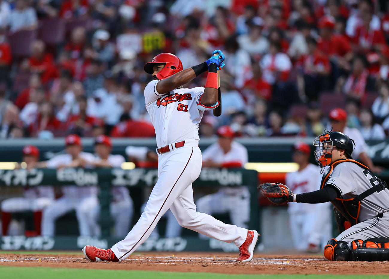 広島サンドロ・ファビアン（2025年7月26日撮影）