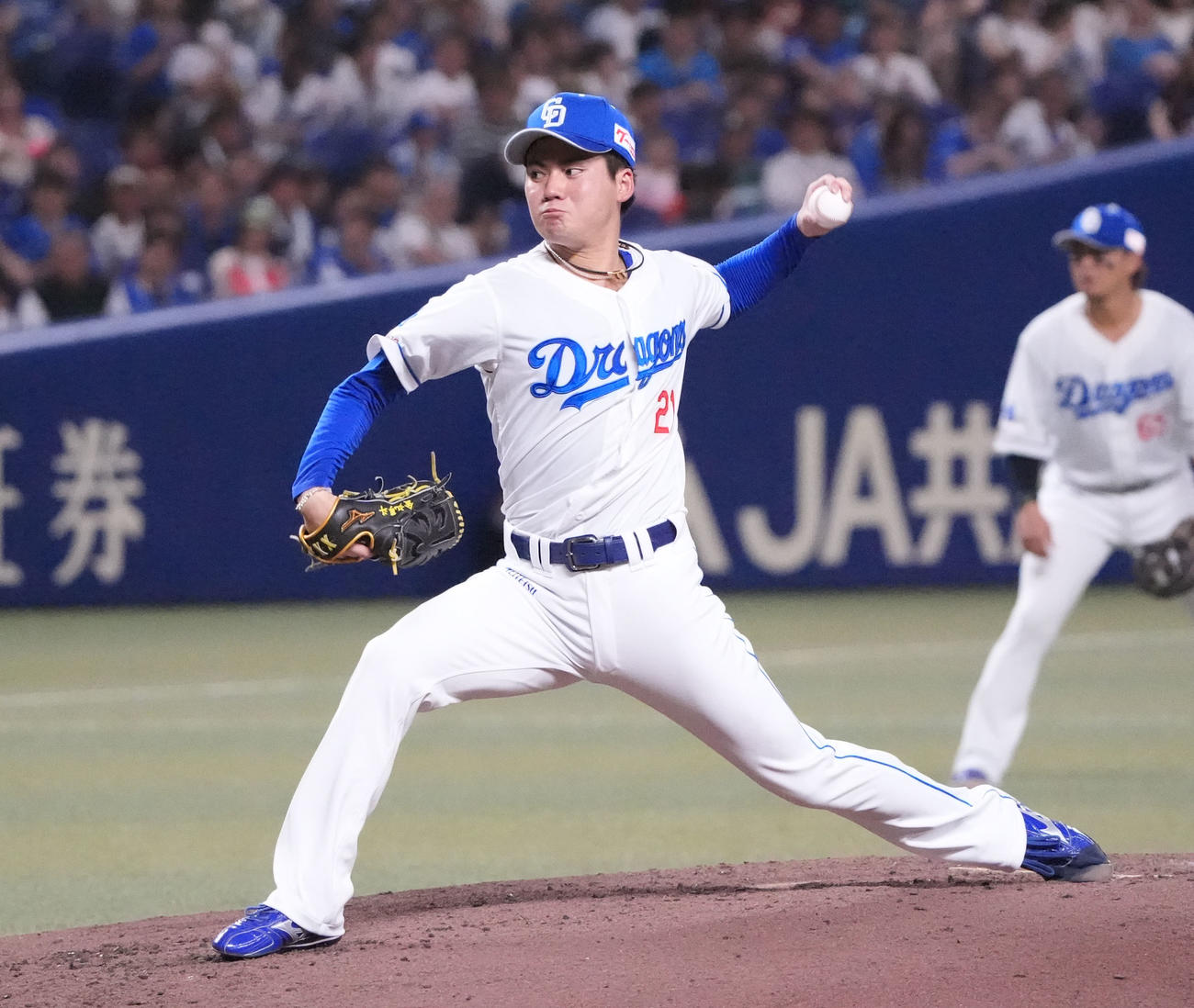 中日金丸夢斗（2025年7月21日撮影）