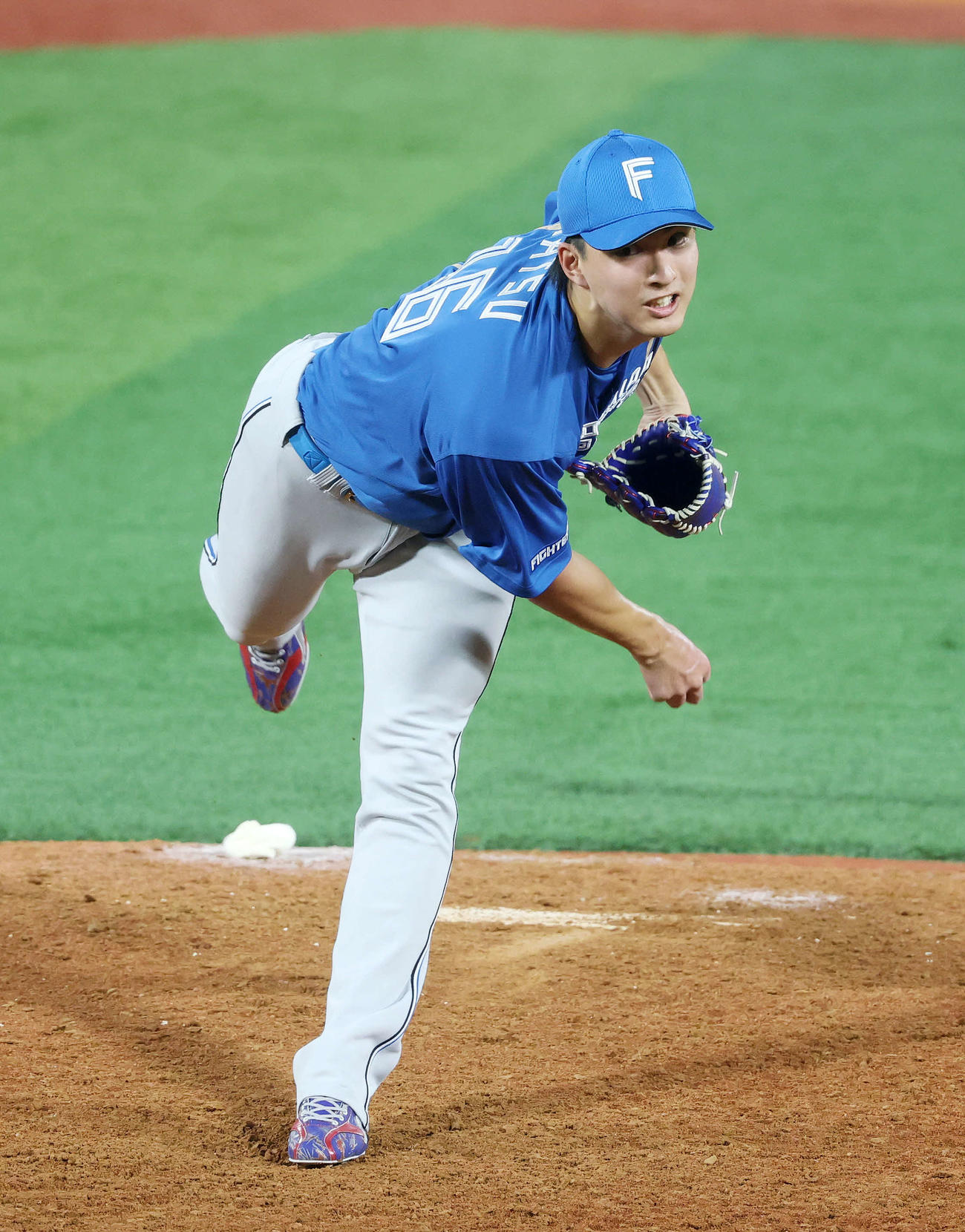 日本ハム達孝太（2025年7月24日撮影）