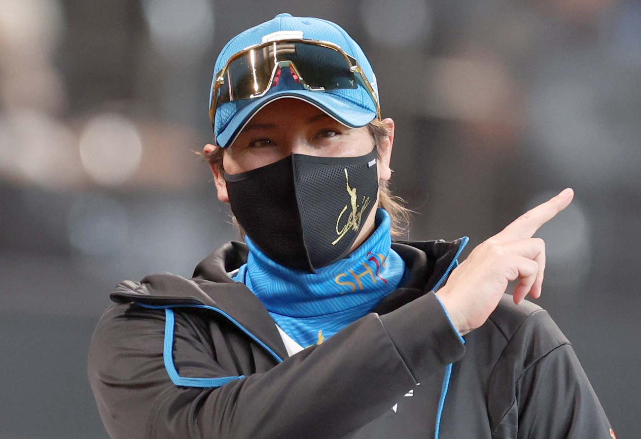 日本ハム新庄剛志監督（2025年7月撮影）