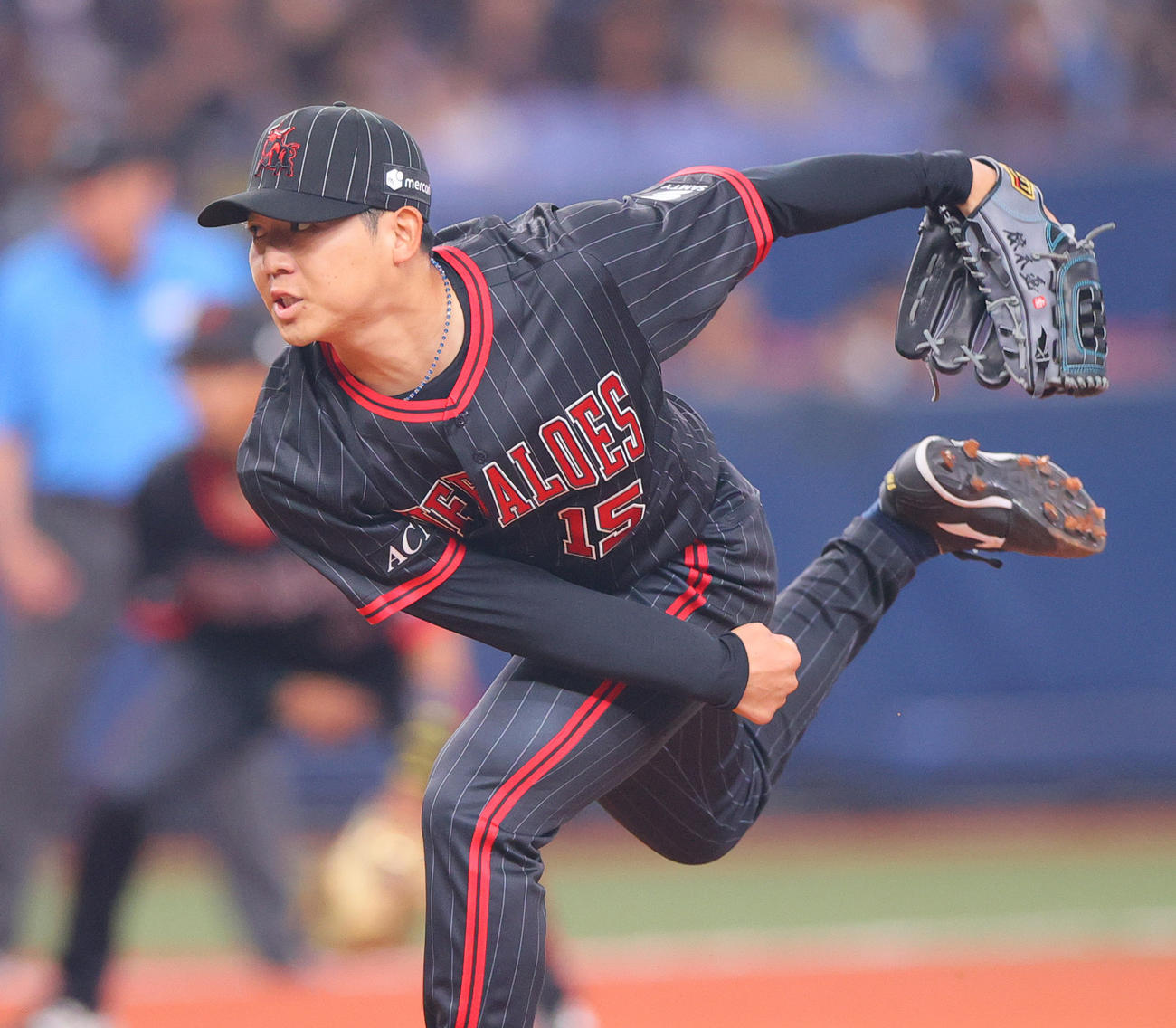 オリックス対日本ハム　オリックス先発の椋木（撮影・上山淳一）