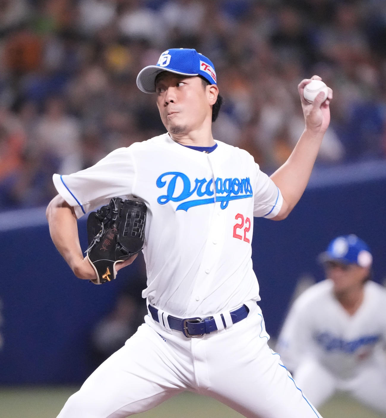 中日大野雄大（2025年7月撮影）