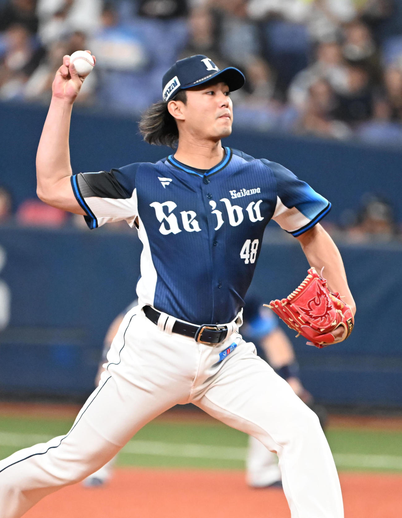 西武今井達也（2025年7月31日撮影）