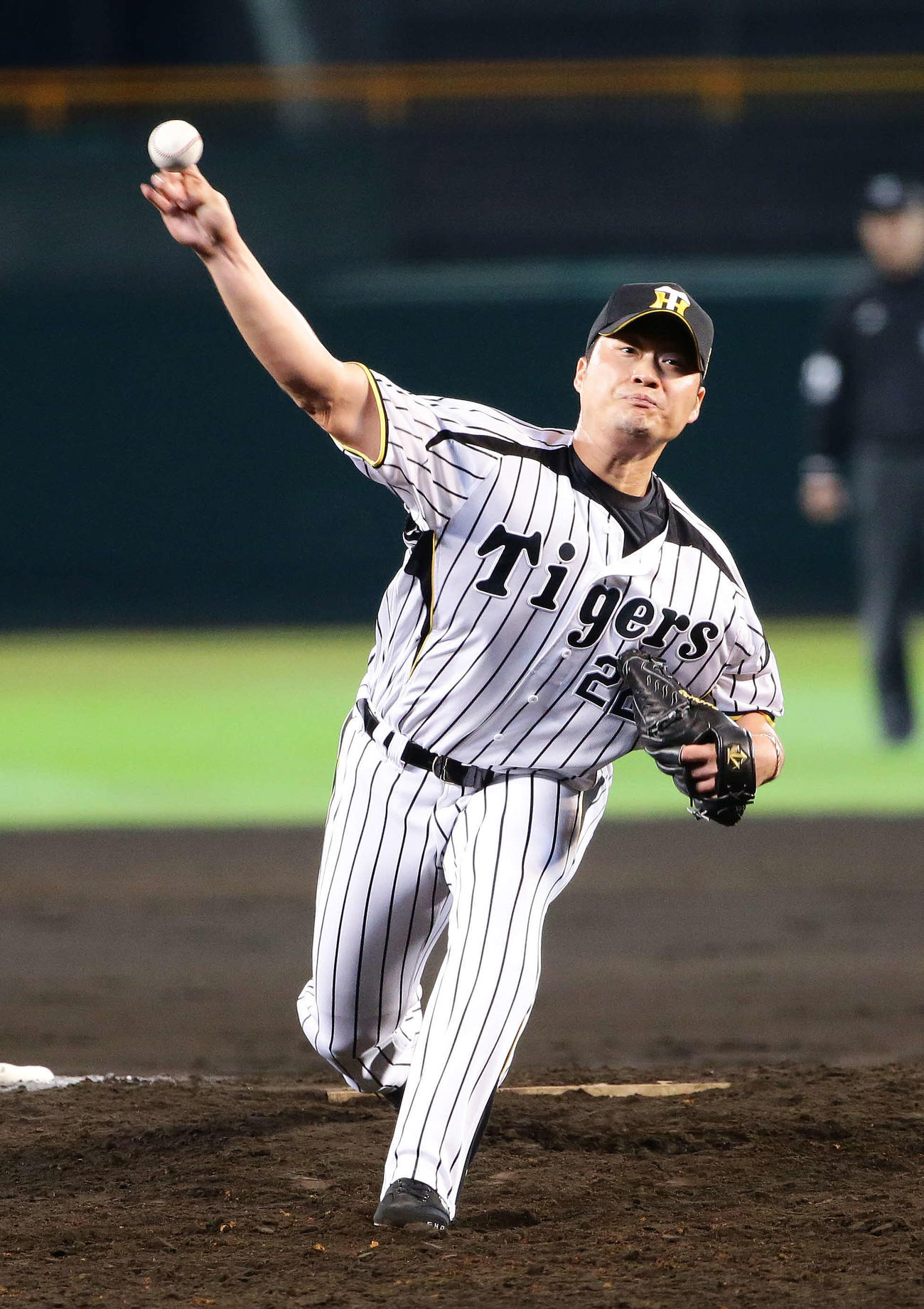 2014年10月25日、ソフトバンクとの日本シリーズ第１戦で最後を締めた阪神呉昇桓