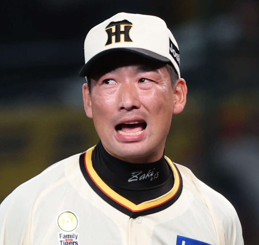阪神岩崎優（2025年7月撮影）