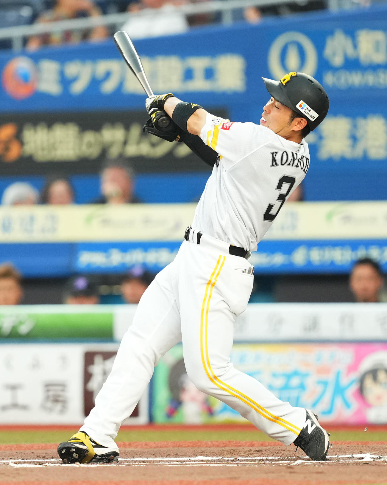 ソフトバンク近藤健介（2025年8月7日撮影）