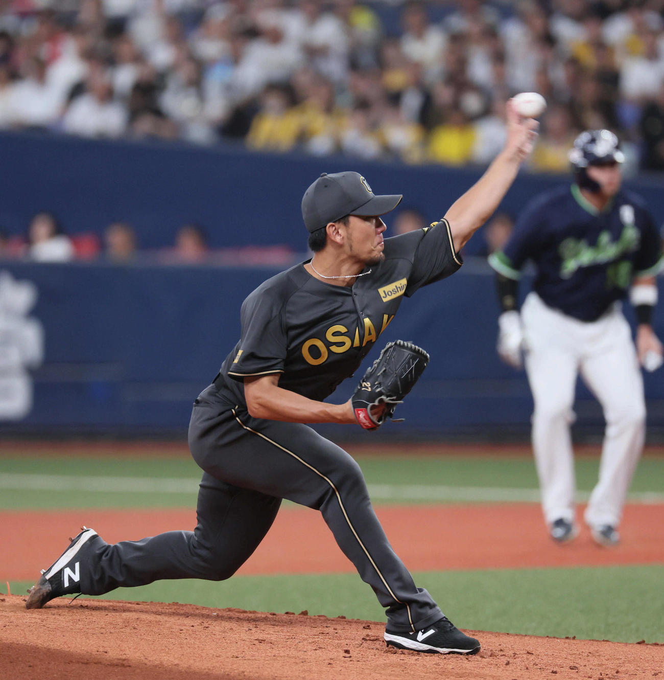 阪神対ヤクルト　阪神先発の伊藤将（撮影・宮崎幸一)
