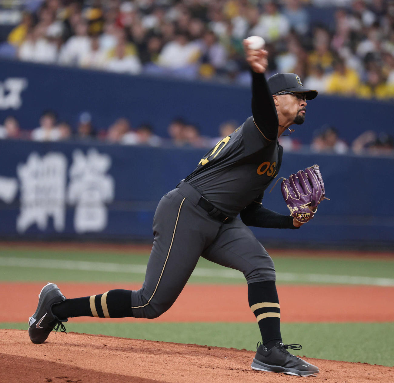 阪神対ヤクルト　阪神先発のデュプランティエ（撮影・宮崎幸一)