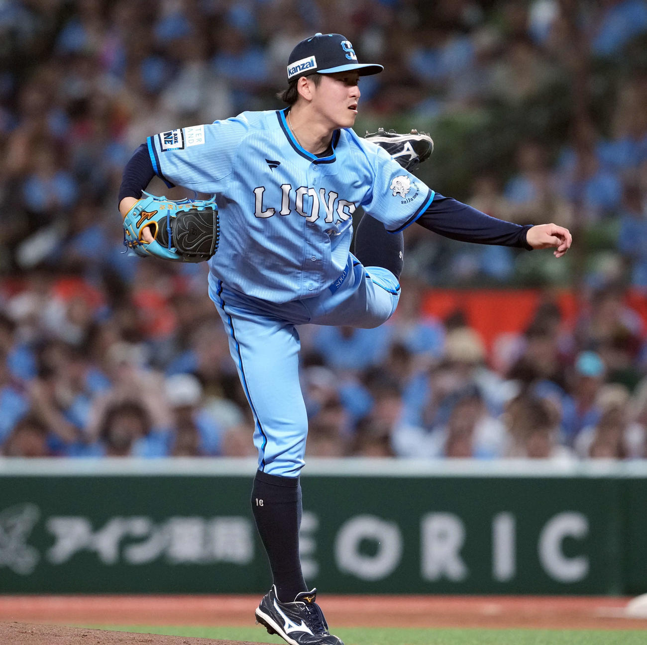 西武対楽天　西武の先発隅田（撮影・たえ見朱実）