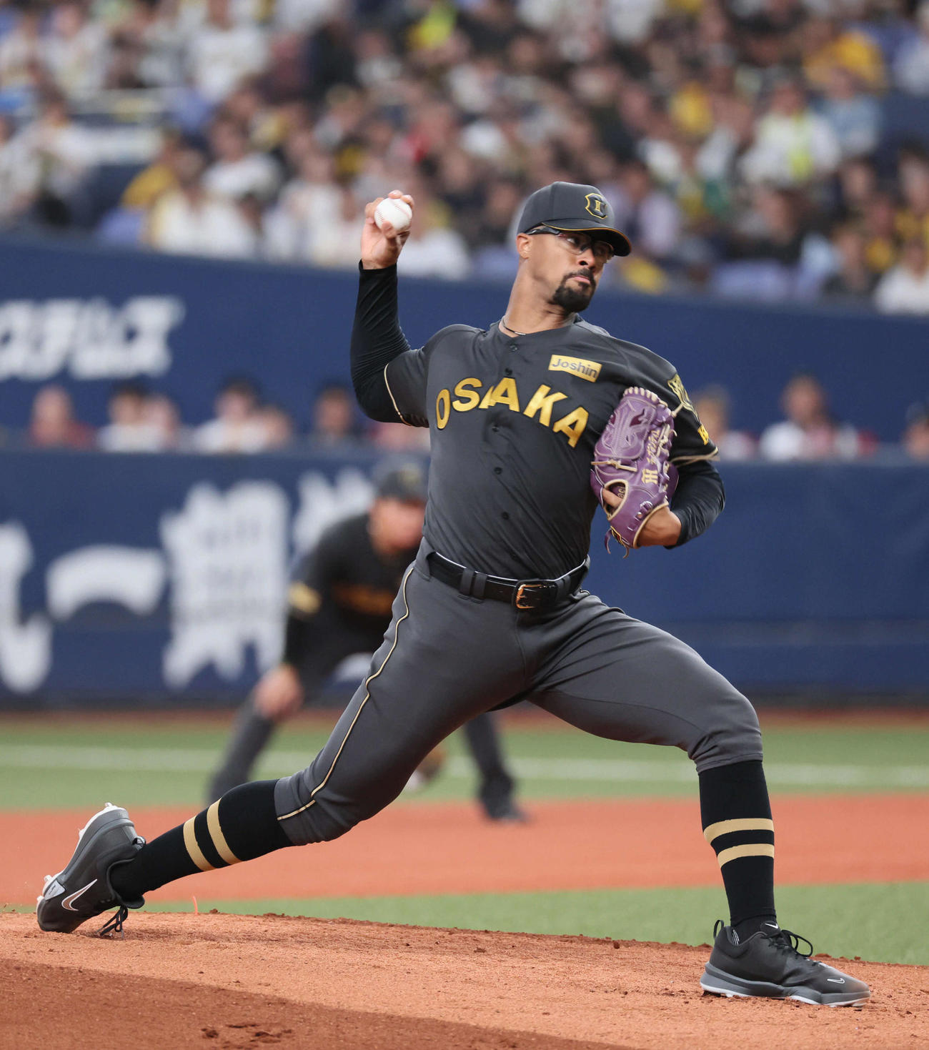 阪神対ヤクルト　阪神先発のデュプランティエ（撮影・宮崎幸一)