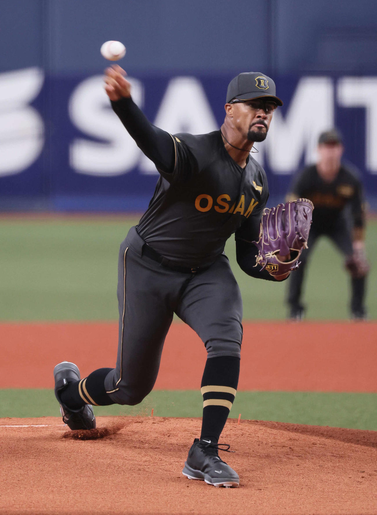 阪神対ヤクルト　阪神先発のデュプランティエ（撮影・宮崎幸一)