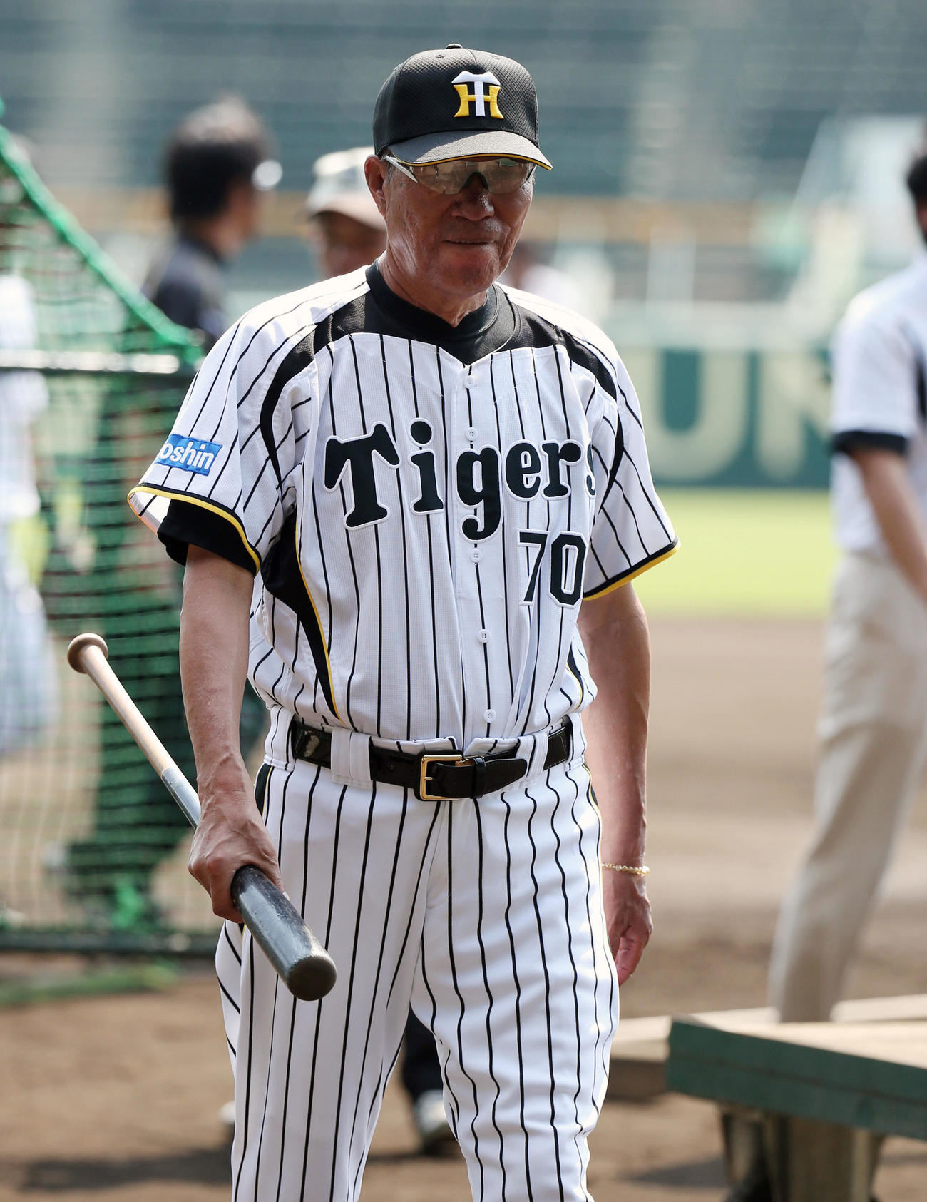 阪神コーチ時代の水谷実雄氏（2013年9月23日撮影）